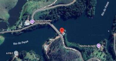 SALTO PARA A MORTE: Homem de 46 anos perde a vida após pular de ponte no Rio do Peixe em São José dos Campos