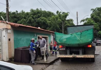 Após temporal histórico, Guaratinguetá inicia limpeza das ruas enquanto seis pessoas ainda permanecem desalojadas
