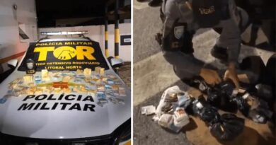 Quase R$ 100 mil escondidos no estepe: motorista é detido na Rodovia dos Tamoios após fiscalização policial em Caraguatatuba