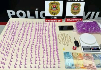 APÓS DENÚNCIAS DA POPULAÇÃO, POLÍCIA CIVIL AGE E APREENDE GRANDE QUANTIDADE DE DROGAS NO JARDIM AMÉRICA, EM CRUZEIRO