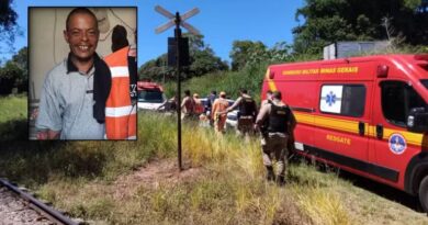 Homem atropelado por trem não resiste aos ferimentos em Soledade de Minas