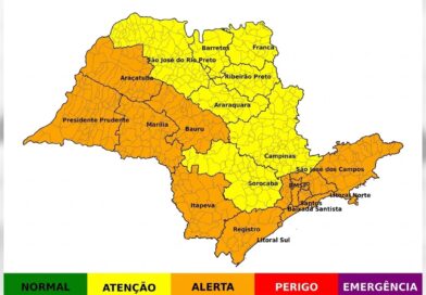 ALERTA DE PERIGO: Frente fria traz temporais ao Vale do Paraíba e Defesa Civil aponta risco elevado de deslizamentos
