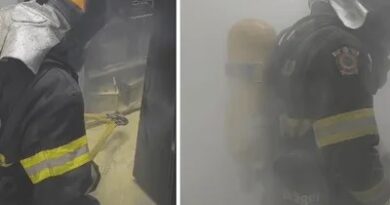 CURTO-CIRCUITO EM SISTEMA DE ENERGIA PROVOCA FUMAÇA E SUSTO EM HOSPITAL DE ILHABELA DURANTE OBRA