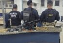 PERSEGUIÇÃO TERMINA COM FUZIL APREENDIDO, 263 MUNIÇÕES E DOIS PRESOS APÓS OPERAÇÃO INTEGRADA EM RESENDE