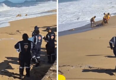 HOMEM MORRE AFOGADO APÓS SER ARRASTADO POR CORRENTE DE RETORNO NA PRAIA DE BOIÇUCANGA EM SÃO SEBASTIÃO