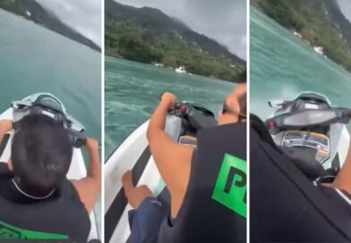 JET SKI SEM AUTORIZAÇÃO: PREFEITURA DIZ QUE EMPRESA QUE ALUGOU MOTO AQUÁTICA PARA BRUNA E DHEOGE NÃO TINHA REGISTRO EM ILHABELA