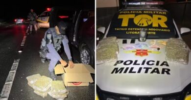 ROTA DA DROGA NA SERRA: ESPANHOL É PRESO COM MAIS DE 4 KG DE FLOR DE MACONHA NA OSWALDO CRUZ EM UBATUBA
