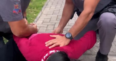 AÇÃO CONTRA AMBULANTE TERMINA COM FRAN DA HORA ALGEMADA E LEVADA À DELEGACIA EM SÃO JOSÉ DOS CAMPOS