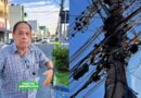 ZÉ LOUQUINHO COBRA EMPRESAS E FALA EM CORTAR FIAÇÃO IRREGULAR NA AVENIDA PADROEIRA DO BRASIL