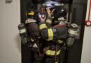 PÂNICO NO ELEVADOR: INCÊNDIO EM PRÉDIO COMERCIAL MOBILIZA BOMBEIROS NO CENTRO DE SÃO JOSÉ DOS CAMPOS