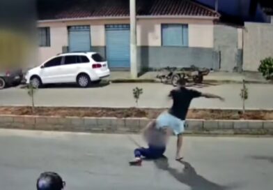 CHUTES NA CABEÇA E FUGA: POLÍCIA PROCURA HOMEM APÓS BRIGA VIOLENTA EM MUZAMBINHO