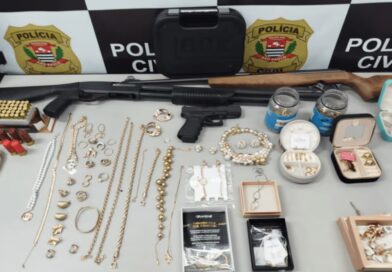 ARSENAL, JOIAS E RESISTÊNCIA: OPERAÇÃO DA POLÍCIA CIVIL MIRA INVESTIGADOS EM CAÇAPAVA E SÃO JOSÉ