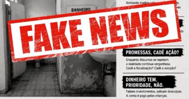 FAKE NEWS SOBRE BANHEIROS EM CRECHE DE LORENA É DESMENTIDA PELA PREFEITURA