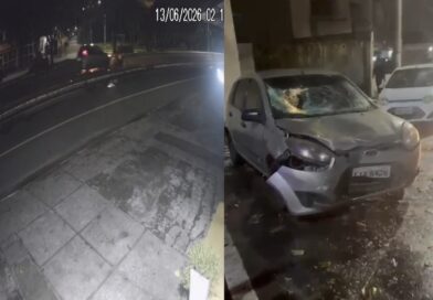 CONTRAMÃO, FUGA E UTI: JOVEM DE 20 ANOS LUTA PELA VIDA APÓS SER ATINGIDA POR CARRO EM TAUBATÉ