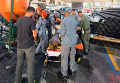 MÃO PRESA EM TRITURADOR: TRABALHADOR É RESGATADO EM SÃO JOSÉ E LEVADO ÀS PRESSAS PARA O HC