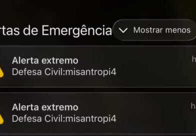 ALERTA EXTREMO COM A PALAVRA “MISANTROPIA” ASSUSTA MORADORES DO VALE DO PARAÍBA E LITORAL NORTE