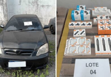 LEILÃO DA RECEITA TEM COROLLA POR R$ 3,5 MIL, SMARTWATCH A R$ 60 E MAIS DE 200 LOTES EM SÃO PAULO