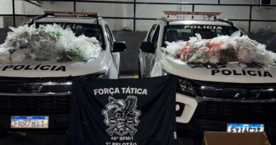 FORÇA TÁTICA ESTOURA DEPÓSITO DO TRÁFICO E APREENDE MAIS DE 57 KG DE DROGAS NA ZONA LESTE DE SÃO JOSÉ DOS CAMPOS