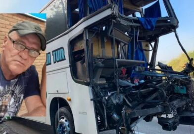 ADEUS AO FUNDADOR DA JÉSSIKA TUR: MOTORISTA MORTO EM ACIDENTE COM ÔNIBUS DE FEIRANTES NA DUTRA É SEPULTADO EM APARECIDA