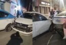 “APAGÃO” AO VOLANTE: MOTORISTA PERDE CONTROLE E BATE CARRO EM VIATURA DA PM ESTACIONADA EM BARRA MANSA
