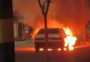 FOGO TOMA CONTA DE GOL E MOBILIZA BOMBEIROS NA ZONA LESTE DE SÃO JOSÉ