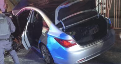 FUGA COM CRIANÇA DE 2 ANOS TERMINA EM BATIDA: MULHER SEM CNH É PRESA APÓS IGNORAR ORDEM DA PM EM SÃO JOSÉ