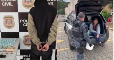 FUGIU DA OPERAÇÃO E DEIXOU COMPANHEIRA COM QUASE 5 KG DE DROGAS: INVESTIGADO É PRESO EM SÃO JOSÉ