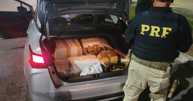 CARGA DE 149 QUILOS DE MACONHA É INTERCEPTADA NA DUTRA EM LAVRINHAS; CASAL É PRESO EM FLAGRANTE