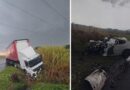 Batida frontal destrói carro e motorista de 45 anos morre na Vito Ardito