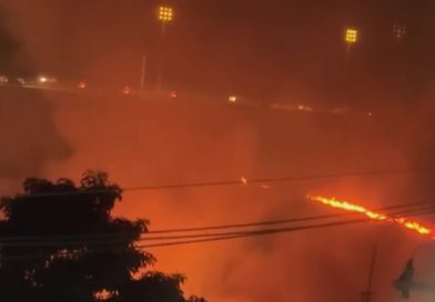 6 MIL M² EM CHAMAS: INCÊNDIO ASSUSTA MORADORES PERTO DE DUTO DA PETROBRAS EM SJC