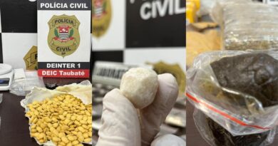 PLACA DE “LABORATÓRIO” E R$ 300 MIL EM DROGAS: DEIC ESTOURA ESQUEMA DE LSD E MDMA EM TAUBATÉ