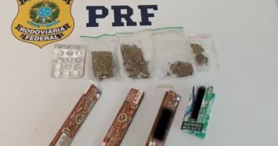 SEM CUMPRIR DESCANSO, CAMINHONEIRO É FLAGRADO COM “REBITE” E MACONHA NA DUTRA; ELE JÁ HAVIA SIDO PEGO EM 2025