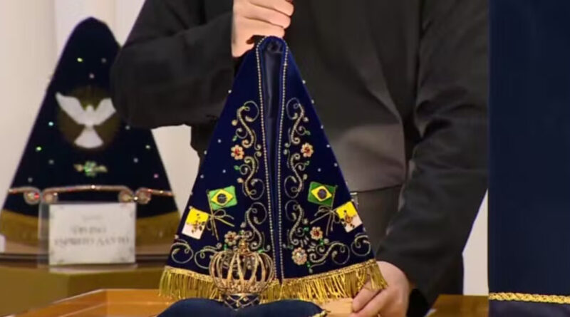 FÉ EM CADA DETALHE: SANTUÁRIO REVELA MANTOS E TRONO DE NOSSA SENHORA PARA A FESTA DA PADROEIRA