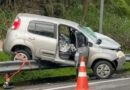BATIDA DE FRENTE TERMINA EM MORTE E DEIXA DOIS FERIDOS NA RIO-SANTOS
