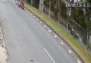 SEM CNH, MOTORISTA TENTA ULTRAPASSAGEM, INVADE CALÇADA E MULHER TEM PERNA AMPUTADA EM SJC