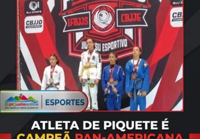 PEQUENA GIGANTE DOS TATAMES: AOS 10 ANOS, PATRÍCIA ENFRENTA ADVERSÁRIA DE CATEGORIA SUPERIOR E CONQUISTA TÍTULO PAN-AMERICANO DE JIU-JITSU PARA PIQUETE
