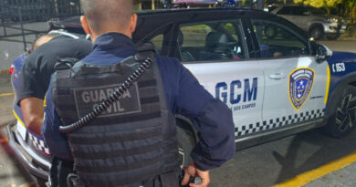 GCM PRENDE DOIS SUSPEITOS COM CERCA DE R$ 60 MIL EM CABOS FURTADOS EM SÃO JOSÉ DOS CAMPOS