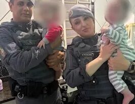 CHORO PARA, PM ARROMBA CASA E ENCONTRA GÊMEOS DE SETE MESES SOZINHOS, SUJOS DE URINA E FEZES EM SÃO JOSÉ DOS CAMPOS