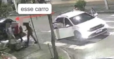TENTOU SEPARAR A BRIGA E ACABOU ESPANCADO: HOMEM LEVA SOCOS E CHUTES NA CABEÇA EM VOLTA REDONDA