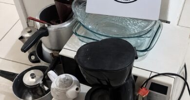 PANELAS, MICRO-ONDAS E CAFETEIRA: HOMEM INVADE CASA NO CENTRO DE QUELUZ, FURTA UTENSÍLIOS E ACABA PRESO