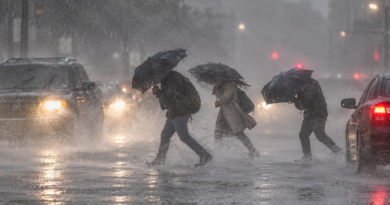 VALE DO PARAÍBA NA ROTA DOS TEMPORAIS: INMET ALERTA PARA VENTOS DE ATÉ 100 KM/H, GRANIZO E CHUVAS INTENSAS NO FIM DE SEMANA